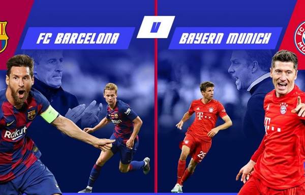 Đối đầu Barca vs Bayern