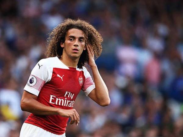 Matteo Guendouzi trong màu áo Arsenal