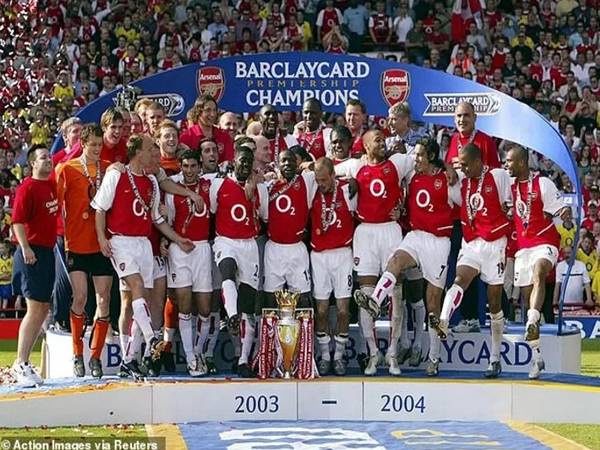 Lần gần nhất Arsenal vô địch Ngoại hạng Anh vào năm nào?
